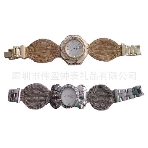 伟盈钟表大量生产各种女式手链表 广东东莞工厂